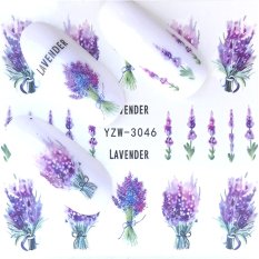 Vodolepky na nechty LAVENDER YZW-3046