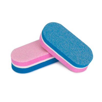 Mini buffer rovný pink/blue 100/180