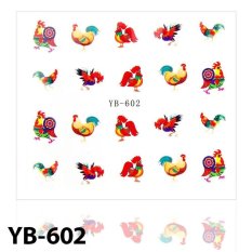 Nálepky na nehty Velikonoce YB-602