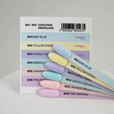 Gel lak YOSHI Cooltove Pastelove -  Green Love Machine 804, 6ml