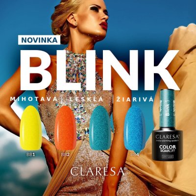 Gél lakk CLARESA® Blink 3, 5g