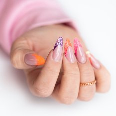 MollyLac Candy Nails UV/LED Gel Light Candy Orange, 5g