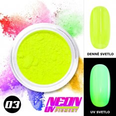 NEON pigment žlto zelený - 03