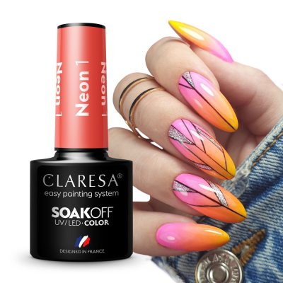 CLARESA® NEON 01 gél lakk, 5g
