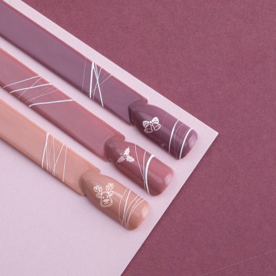 Doštička na pečiatkovanie - Vianoce, vločky - STZ-N02