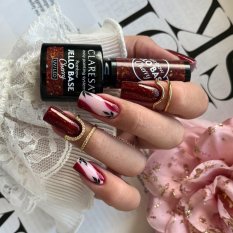 Gel lak CLARESA® Rainbow Jello Base Cherry