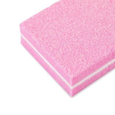 Mini buffer rovný pink 100/180