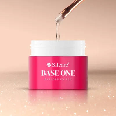 Silcare Base One UV Gel Shimmer NATURAL BEIGE, 15g