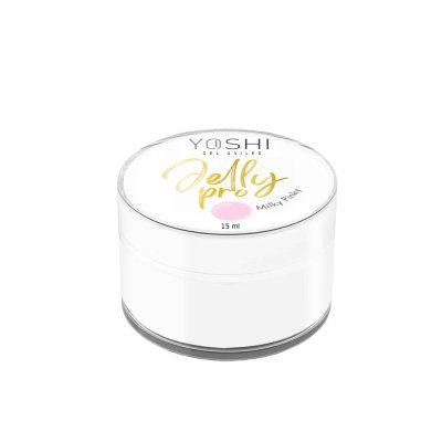 YOSHI Jelly PRO UV LED Gel Milky Pink, 15ml