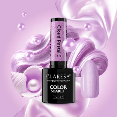 Gél lak CLARESA® CLOUD Pastel 3, 5g