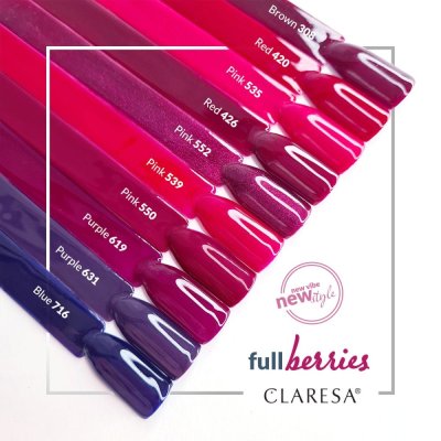 Gel lak CLARESA® PURPLE 619, 5g