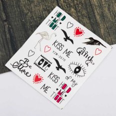 Vodolepky na nechty Love, Kiss Me - YZW-3570
