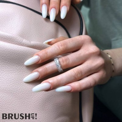 BRUSH UP! Stavebný UV/LED gél Do Well with Building Gel White Star, 12g