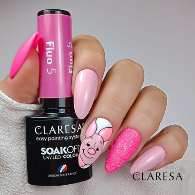 Gel lak CLARESA® FLUO 5, 5g