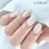 CLARESA® Stavební gel na nehty HARD & EASY Builder gel MILKY WHITE, 45g