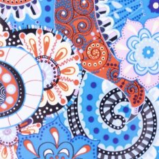 Retro Paisley Transzferfólia 100cm - 14