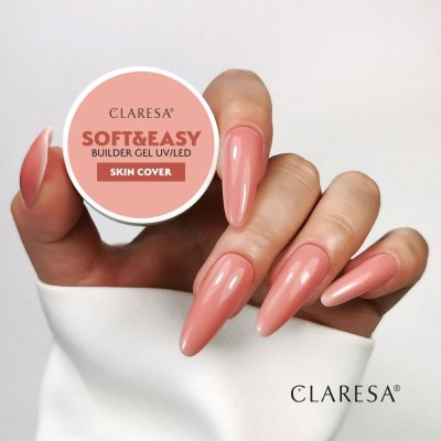 CLARESA® Stavební gel na nehty SOFT & EASY Builder gel COVER SKIN, 12g