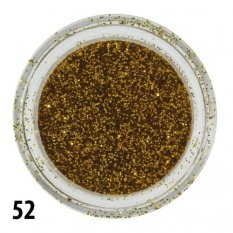 Třpytivý prášek - zlatý - 52