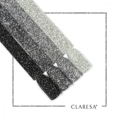 Trblietky Stardust Black Silver