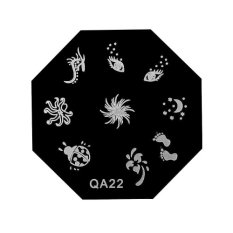 Bélyegzőlap - katicabogár, nyomok, hold - QA22