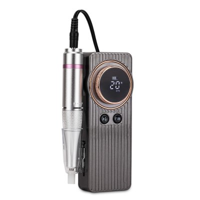 Prenosná brúska na nechty 108, 50W, sivá