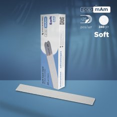 Staleks Expert 20 papmAm Soft - Nasúvacie pilníky na nechty, zrnitosť 240, 25ks
