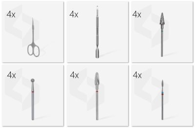 Profesionálna sada na pedikúru l.