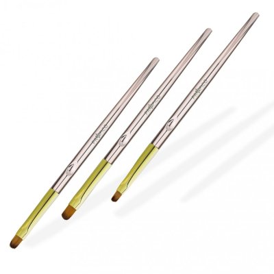 Profico Rose Gold gél ecsetkészlet - 3 db