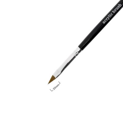 Acrylic brush - čierny štetec na akryl č.4