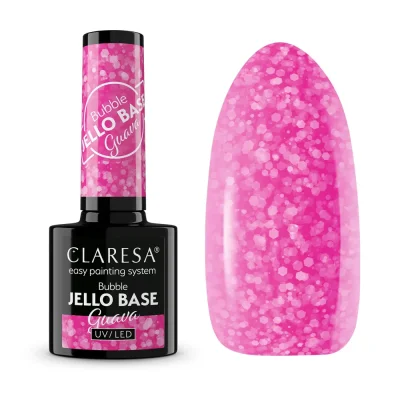 Gel lak CLARESA® Bubble Jello Base Guava, 5g