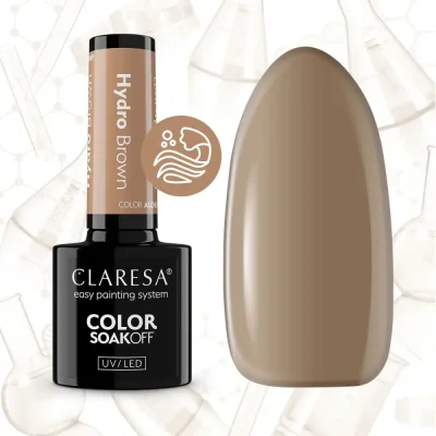 Gél lak CLARESA® HYDRO BROWN (polopriesvitný), 5g