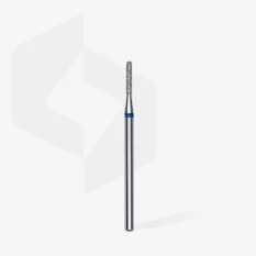 Diamantová fréza STALEKS Expert Rounded cylinder - modrá, FA30B014/8 (1,4mm/8mm)
