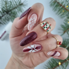 Gél lak YOSHI Holly Holiday - Fairy Whispers 625, 6ml