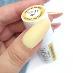 Gel lak YOSHI Cooltove Pastelove - Yellow Stereo 802, 6ml