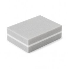 Mini buffer rovný gray 100/180