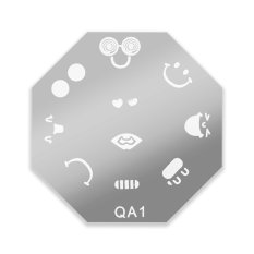 Doštička na pečiatkovanie - smile - QA1