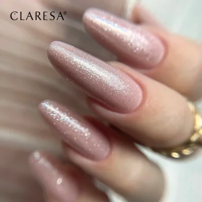Gél lak CLARESA® TOP NO WIPE MOONSTONE, 5g