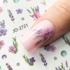 Körömmatricák - Flowers JO-2721