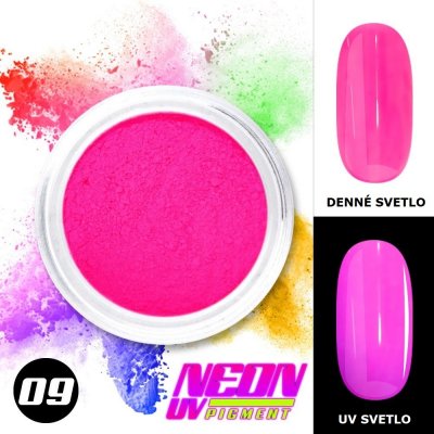 NEON pigment ružový - 09