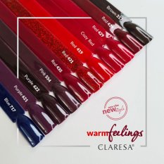 Gél lak CLARESA® RED 439, 5g