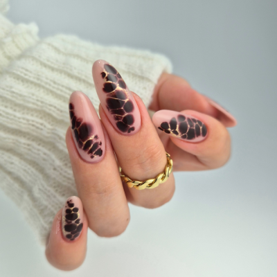 Gél lak YOSHI Free Spirit - Mystic Mahogany 137, 6ml