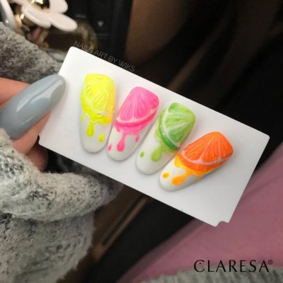 Ovocné vzory na nechtoch Neon 7, Fluo 1, 2, 6