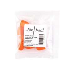 Brusné kloboučky ABS Podo oranžové 7mm / 60, 10ks
