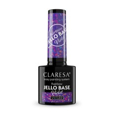 Gél lak CLARESA® Rainbow Jello Base Violet