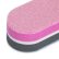Mini buffer rovný pink/gray 100/180