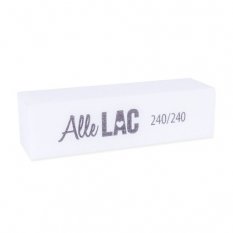 Blok na nechty AlleLac - biely 240/240