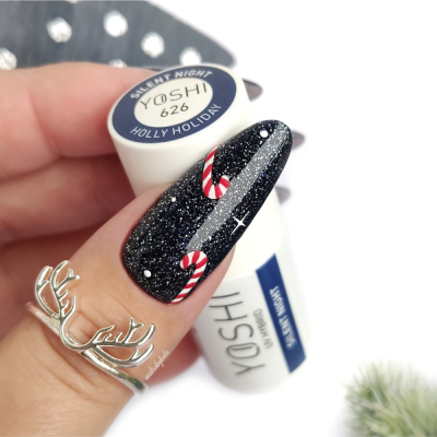 Gél lak YOSHI Holly Holiday - Silent Night 626, 6ml