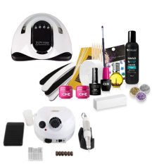 Sada na gélové nechty START s profi brúskou