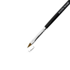 Acrylic brush - čierny štetec na akryl č.4