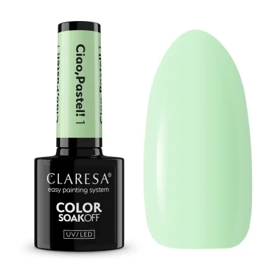 Gel lak CLARESA® Ciao, Pastel! 1, 5g